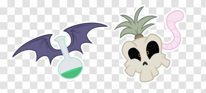 Flower Legendary Creature Animal Animated Cartoon - Bat Wing Transparent PNG