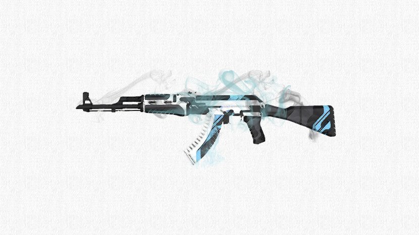 Counter-Strike: Global Offensive Aston Martin Vulcan AK-47 Weapon Wallpaper - Frame - Ak 47 Transparent PNG