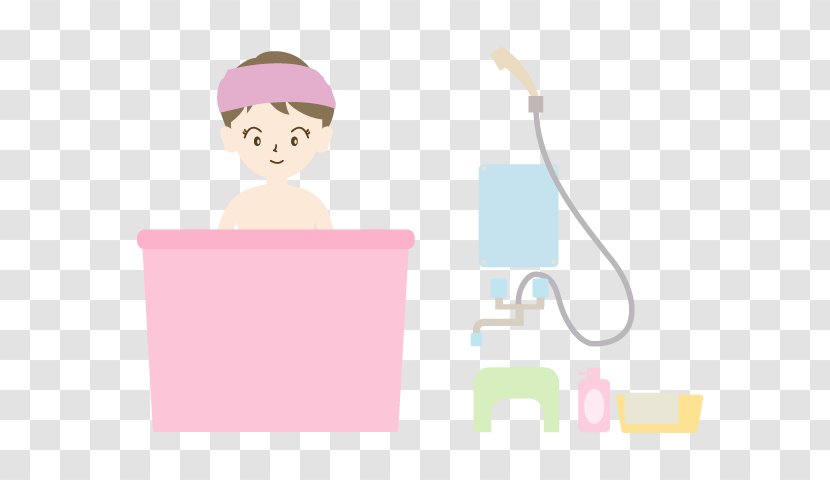 Product Design Clip Art Pink M - Bathroom Clipart Bubble Bath Transparent PNG
