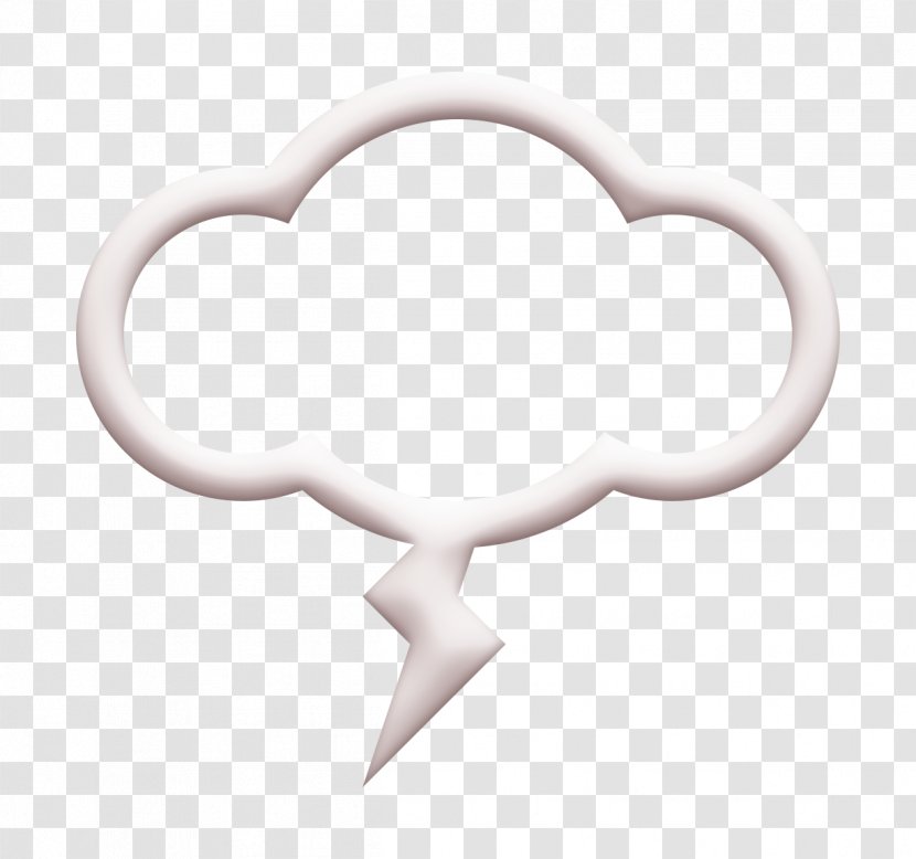 Storm Icon - Blackandwhite - Love Transparent PNG