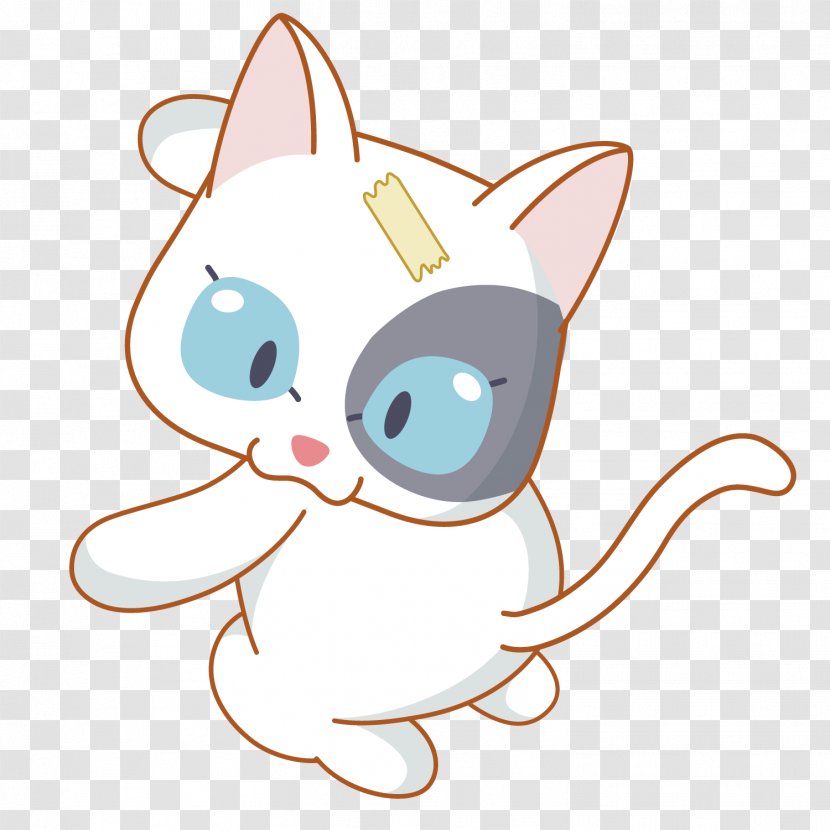 Cartoon Clip Art - Heart - Cute Cat Transparent PNG