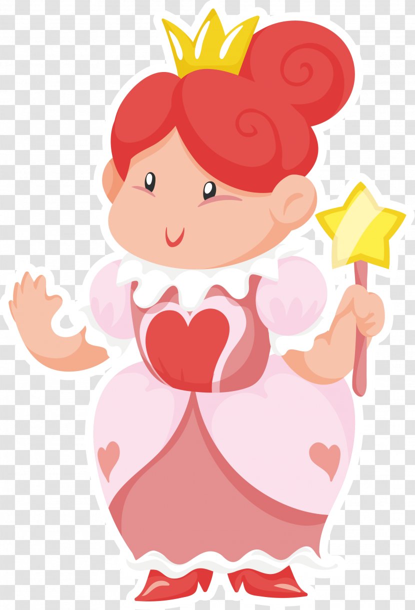 Child - Frame - The Princess With Fairy Wand Transparent PNG