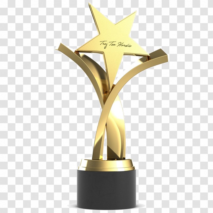 Trophy Award TurboSquid 3D Computer Graphics Modeling - Low Poly - Awards Transparent PNG