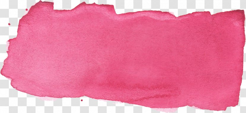 Pink Red Magenta Petal - Brush Stroke Transparent PNG