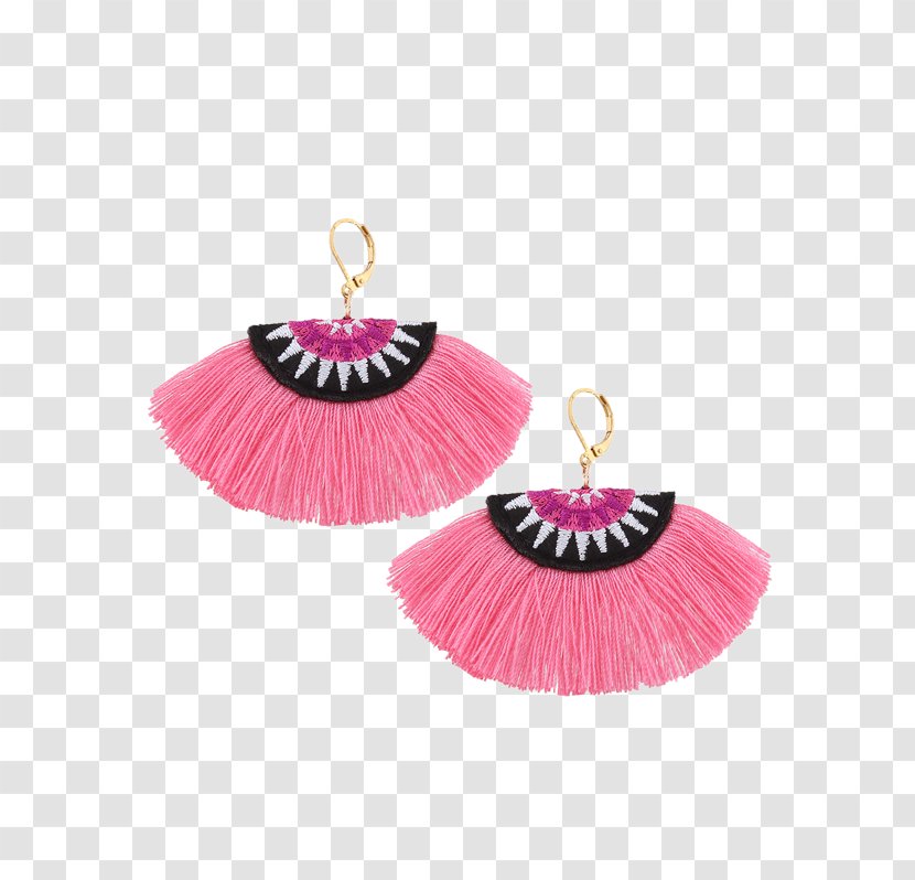 Earring Tassel Fringe Embroidery Clothing - Jewellery Transparent PNG