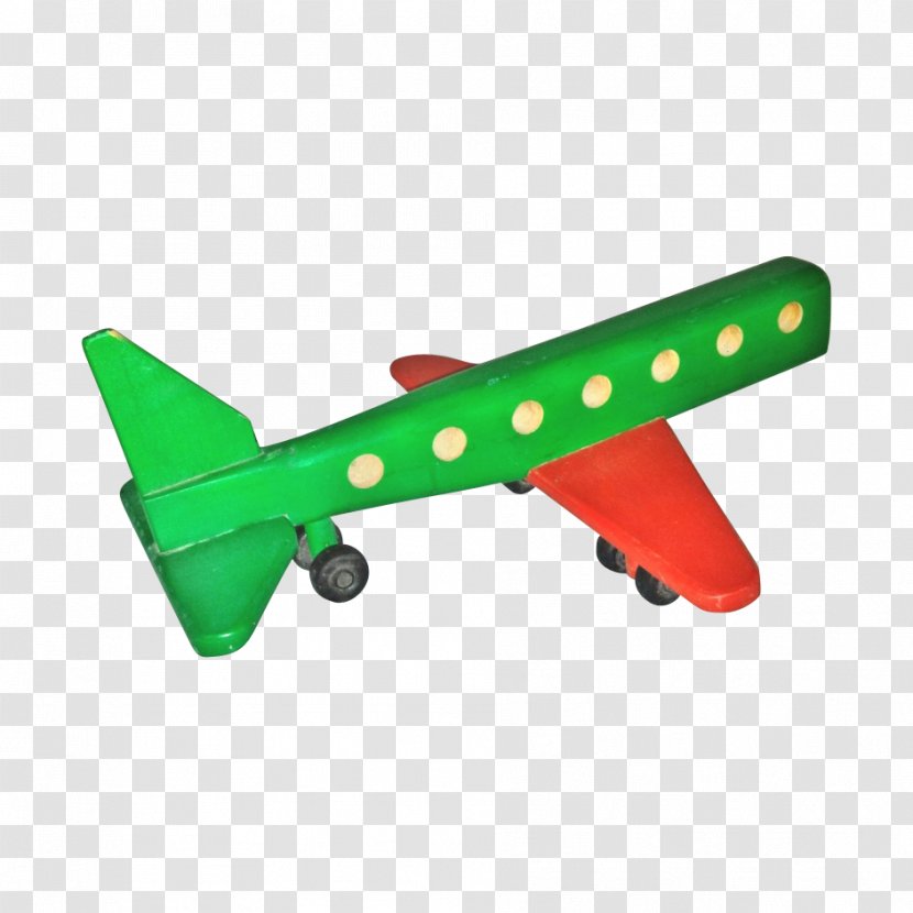 Airplane Model Aircraft Toy Vehicle - Vintage Transparent PNG