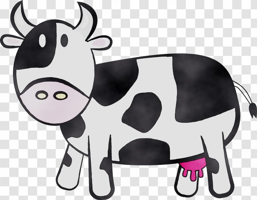 Calf English Longhorn Jersey Cattle Dairy - Snout - Art Transparent PNG