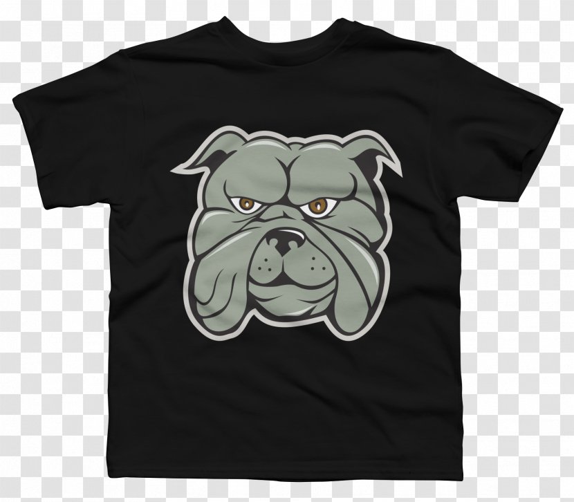 T-shirt Oakland Raiders Hoodie Amazon.com - Fictional Character - Bull Dog Transparent PNG