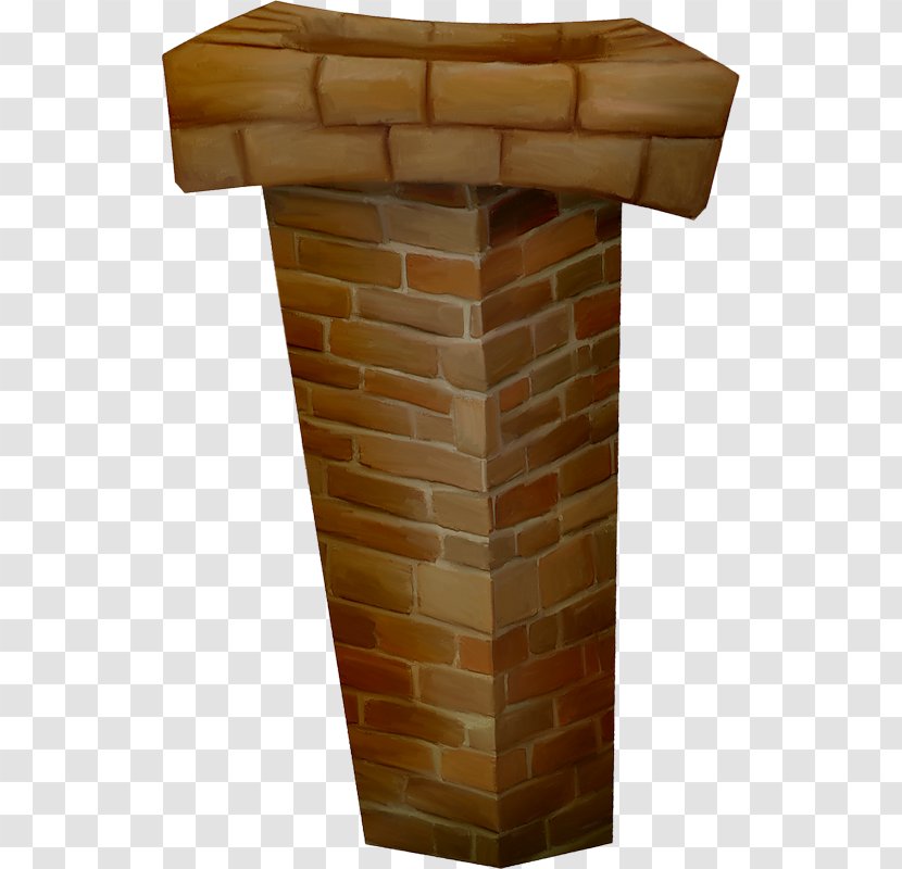 Brick Wall Clip Art - Barricaded Red Chimney Transparent PNG