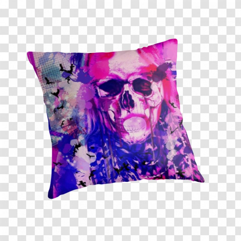 Throw Pillows Cushion Pink M - Death Rock Dress Transparent PNG