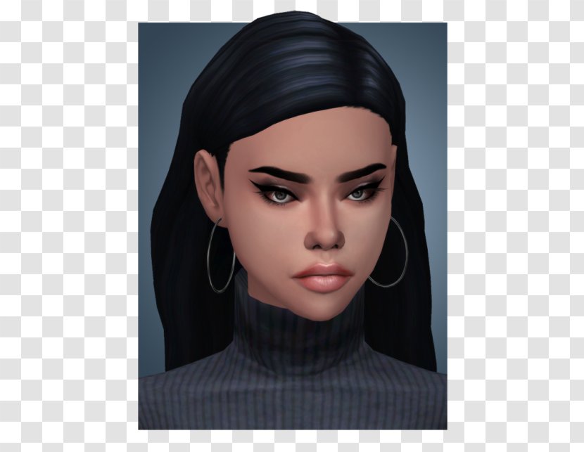 The Sims 4 Eyebrow Forehead Eyelash - OMB Uniform Guidance CAS Transparent PNG
