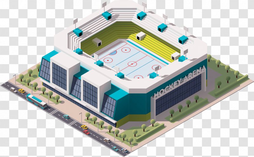 Stadium Hockey Field Ice Arena - Sport Transparent PNG