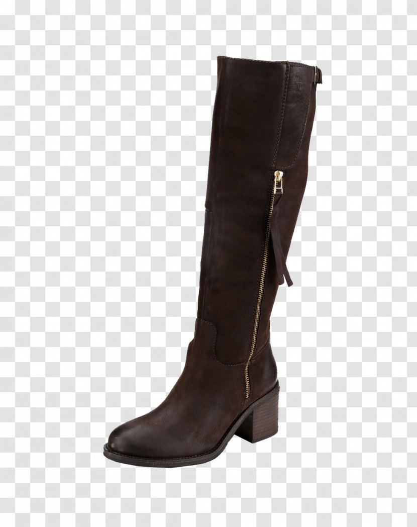 Riding Boot Shoe Suede - Boots Transparent PNG