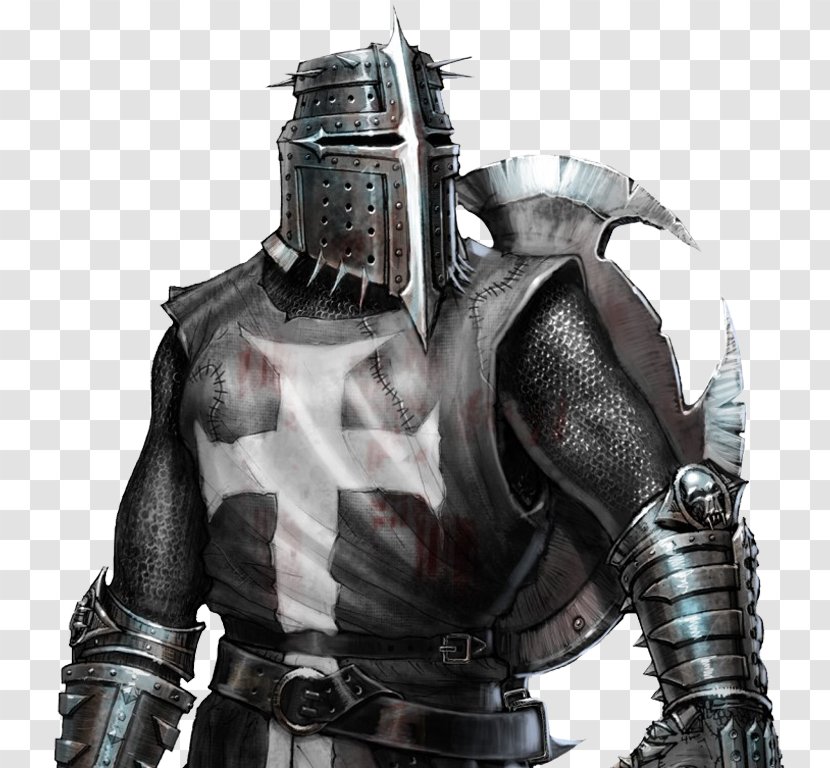 Crusades Middle Ages Knight Crusader Knights Templar - Warrior Transparent PNG