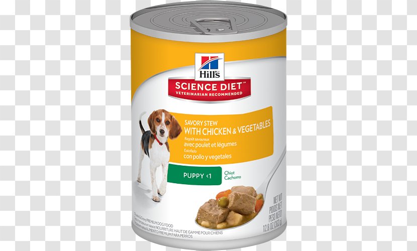 Puppy Dog Food Science Diet Hill's Pet Nutrition - Recipe Transparent PNG