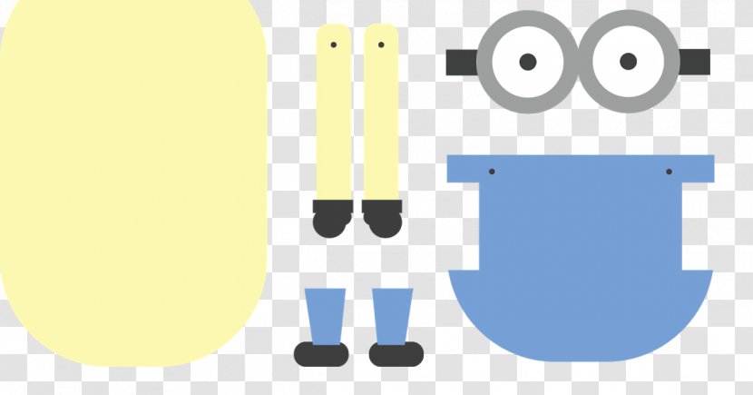 Paper Minions Template Despicable Me Pattern - Manos De Minion Transparent PNG