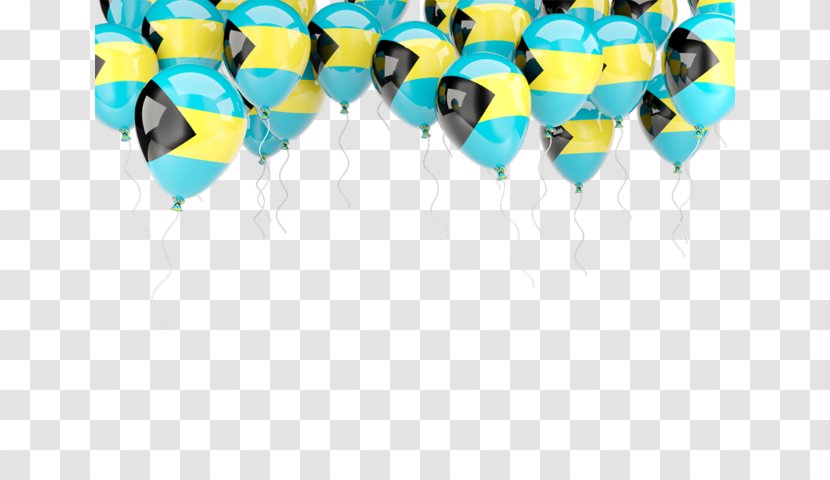 Flag Of The Bahamas Balloon - Independence Day Flyer Transparent PNG