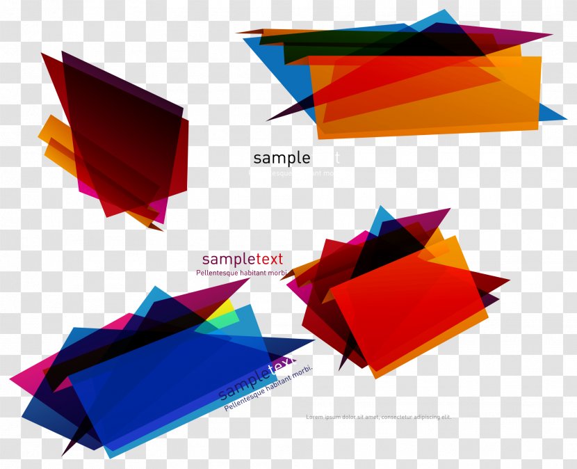Euclidean Vector Art Illustration - Triangle - Illustrated Graphic Transparent PNG