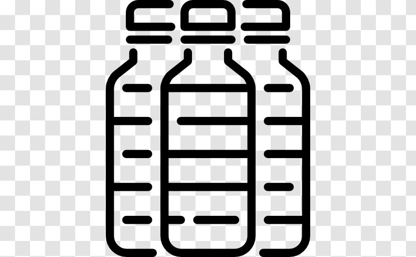Water Bottles Cooler - Black And White - Clean Pollution-free Transparent PNG