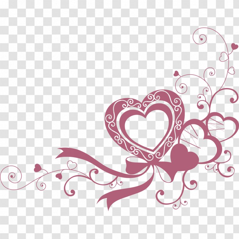 Valentines Day Heart High-definition Television Drawing Wallpaper - Red Wedding Decoration Background Transparent PNG