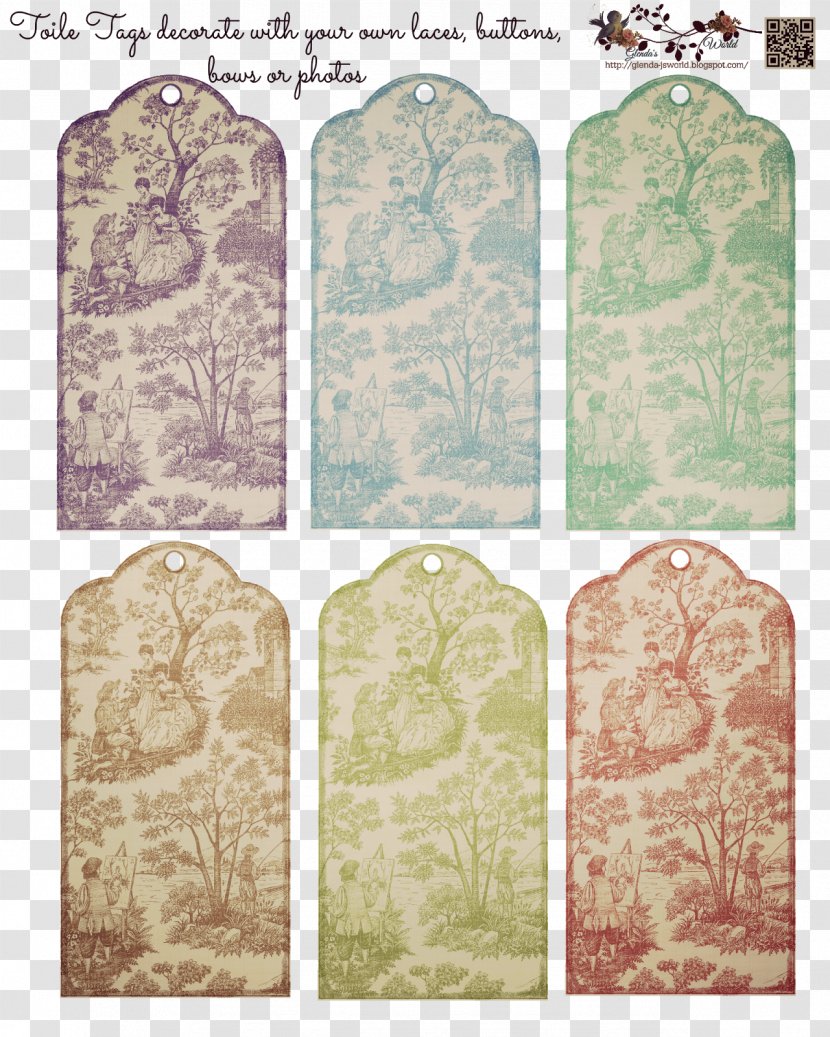 Paper Toile Label Printing Clip Art - Christmas Gift - Tag Transparent PNG