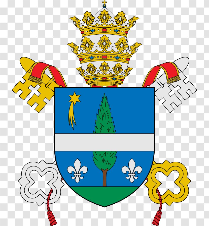 Vatican City Papal Coats Of Arms Pope Coat His Holiness - Leo X Transparent PNG