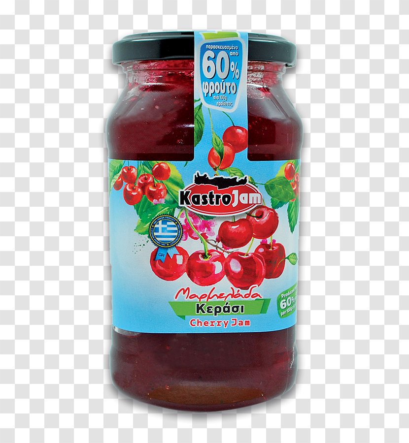 Lekvar Kastrojam Business Cranberry Apricot - Watermelon - Cherry Jam Transparent PNG