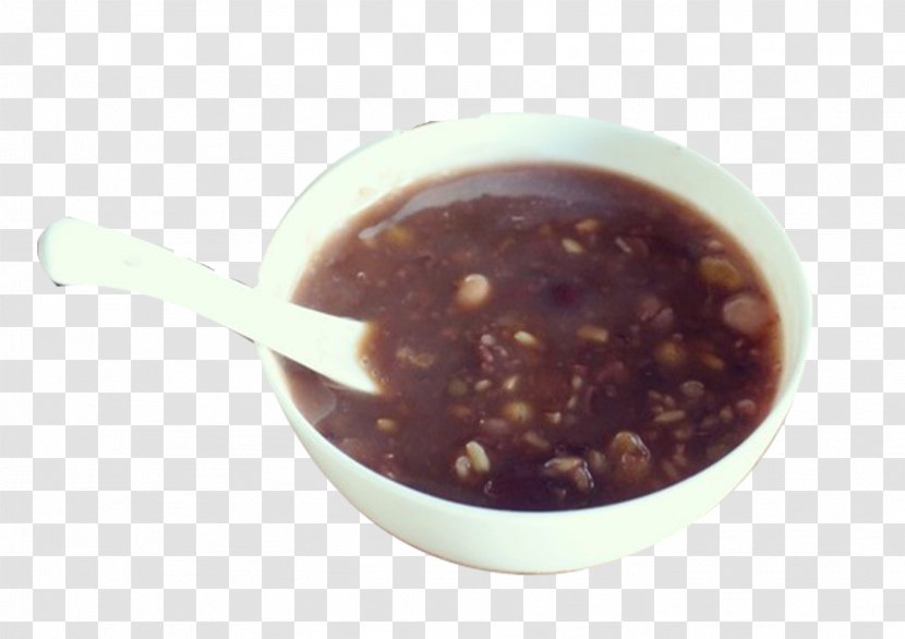 Dahan Laba Congee Food - Small Red Bean Rice Porridge Transparent PNG