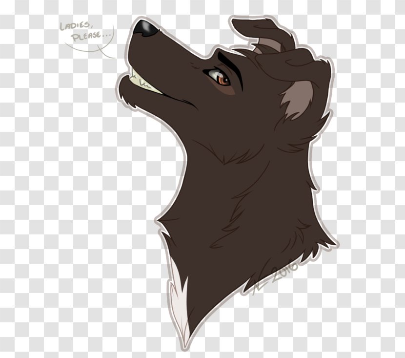 Dog Cartoon Illustration Snout Font - Fictional Character Transparent PNG