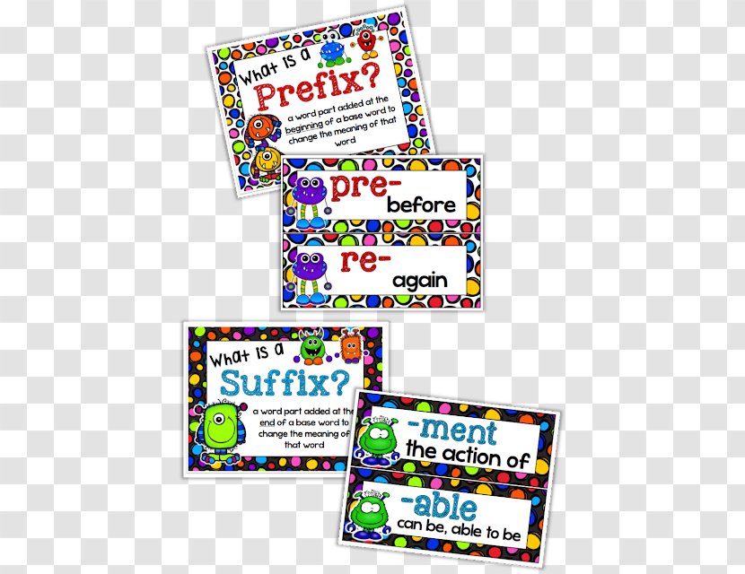 Suffix Prefix Affix Meaning Classroom - Class - Theme Posters Transparent PNG