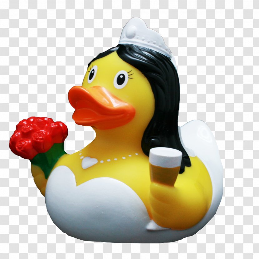 Rubber Duck Bridegroom Toy - Beak Transparent PNG