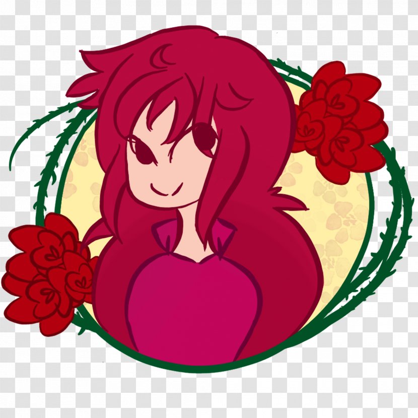Cartoon Red Plant Flower Animation - Heart Transparent PNG
