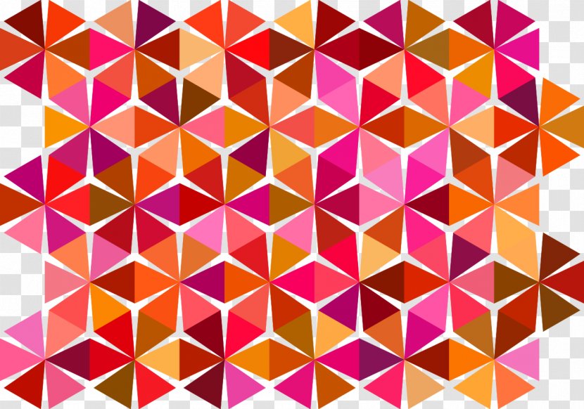 Triangle Square Tessellation Cuboctahedron Pattern - Area - Patterns Transparent PNG