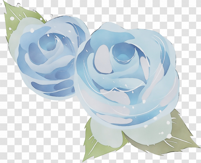 Blue Rose Transparent PNG