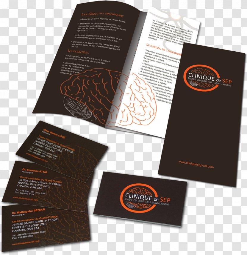 Brand Brown - Restaurant Brochure Design Transparent PNG