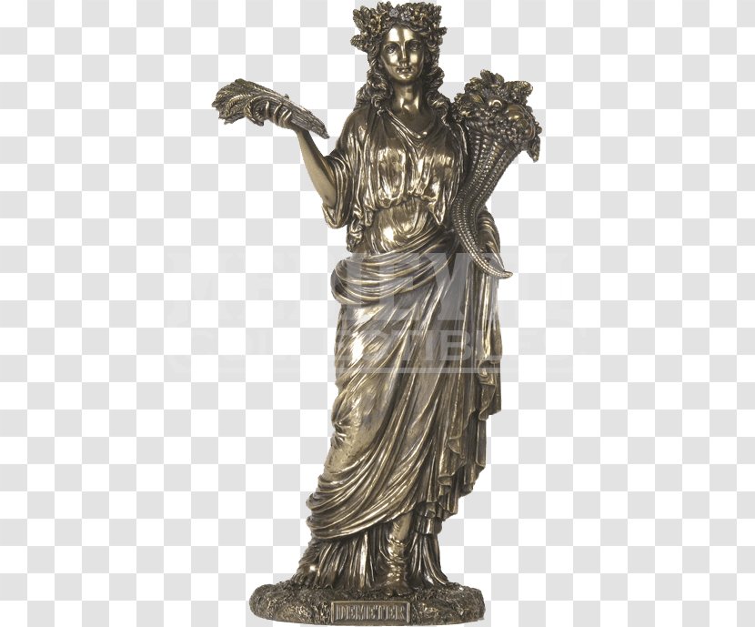 Demeter Hera Greek Mythology Goddess Statue - Deity Transparent PNG