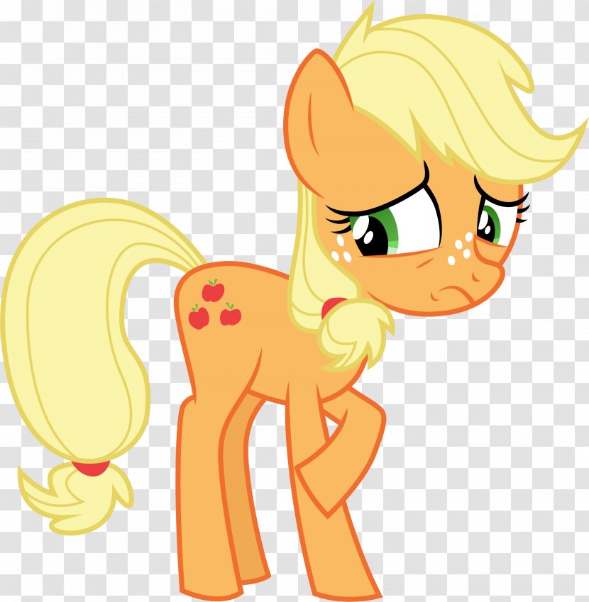 My Little Pony: Friendship Is Magic - Heart - Season 6 Applejack Art HorseFreckle Transparent PNG