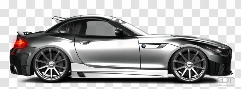 2009 BMW Z4 Alloy Wheel Car M Roadster - Automotive Tire Transparent PNG