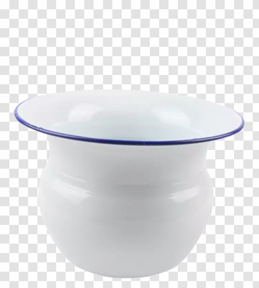 White Blue Spittoon - Table - Edge Transparent PNG