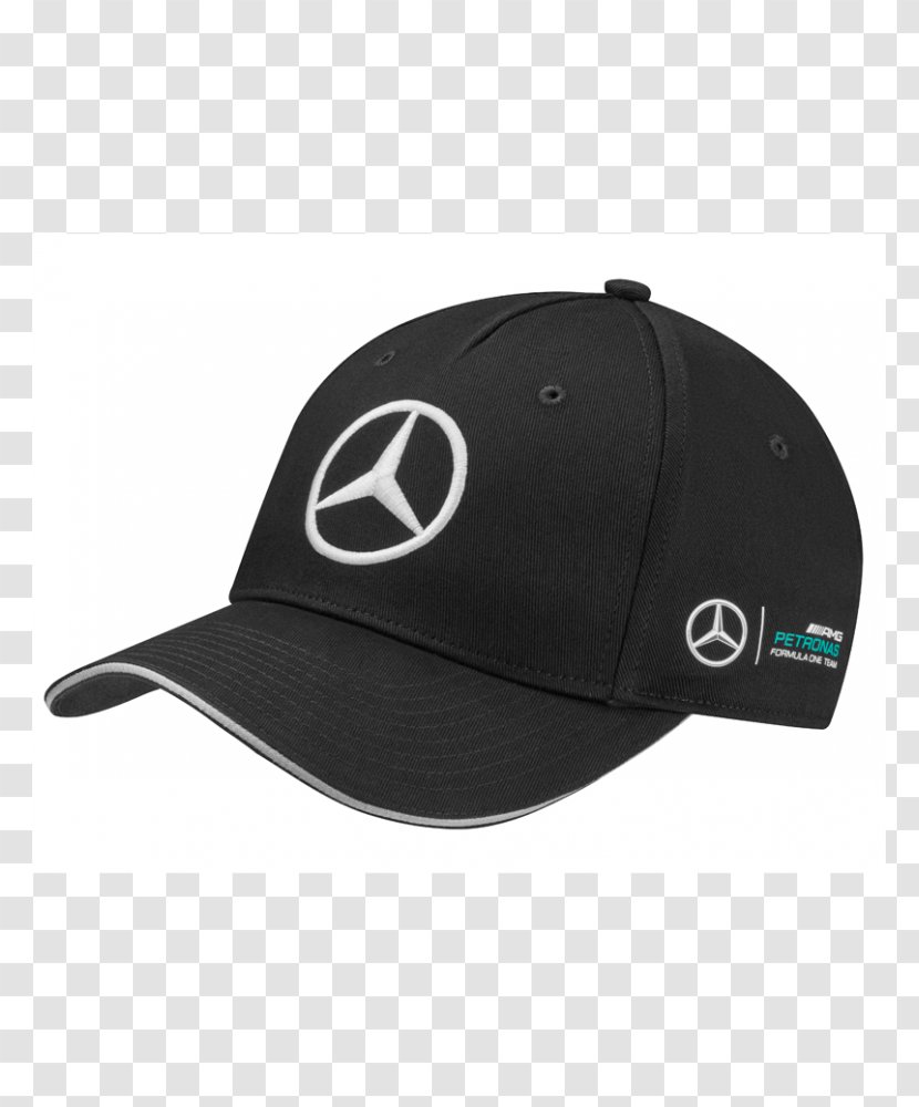 Mercedes AMG Petronas F1 Team 2017 Formula One World Championship Mercedes-Benz SLS CLK-DTM - Baseball Cap - Benz Transparent PNG