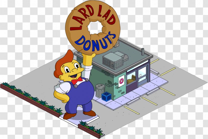 Lard Lad Donuts The Simpsons: Tapped Out Simpsons Game Hit & Run - Movie - Homero Transparent PNG