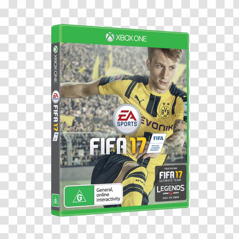 FIFA 17 16 15 Street 4 Xbox 360 - Playstation - Reus Germany Transparent PNG