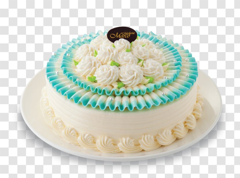 Sugar Cake Cream Pie Cheesecake Buttercream - Decorating - ิbakery Transparent PNG