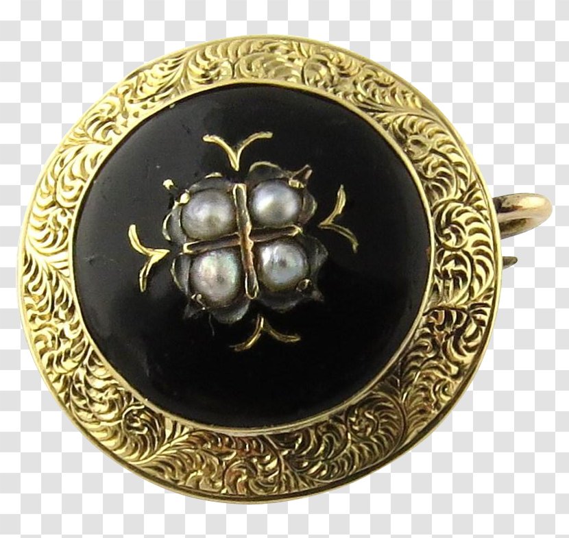 Metal Jewellery 01504 Brooch - Vintage Gold Transparent PNG