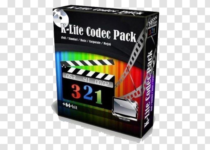 K-Lite Codec Pack Media Player Classic DirectShow - Electronics - Software Transparent PNG