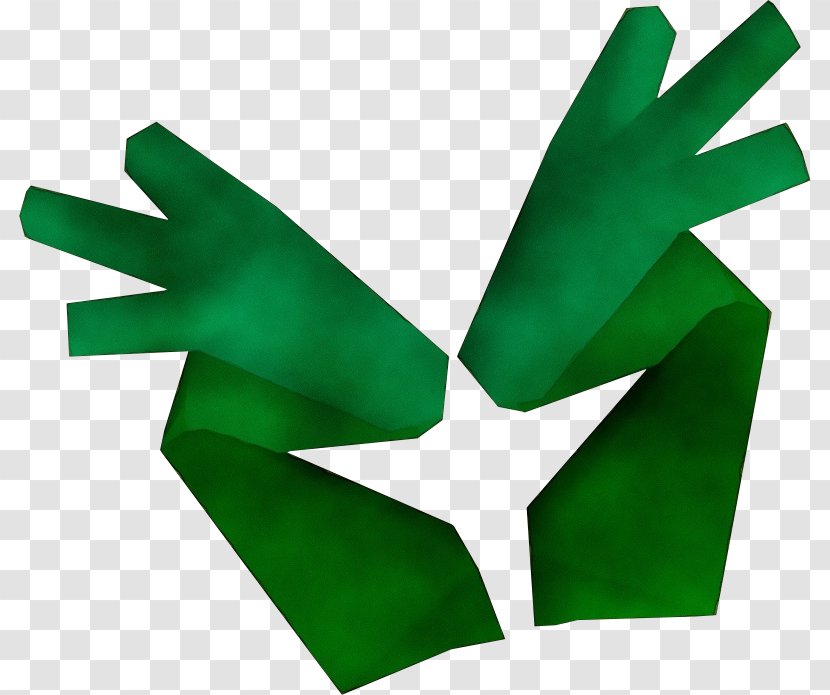 Green Leaf Watercolor - Paint - Symbol Logo Transparent PNG