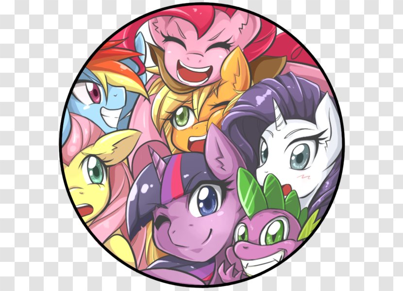 My Little Pony Rainbow Dash Pin Badges - Watercolor Transparent PNG