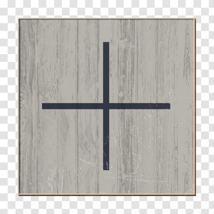 Add Icon Essential Plus - Wood - Rectangle Beige Transparent PNG