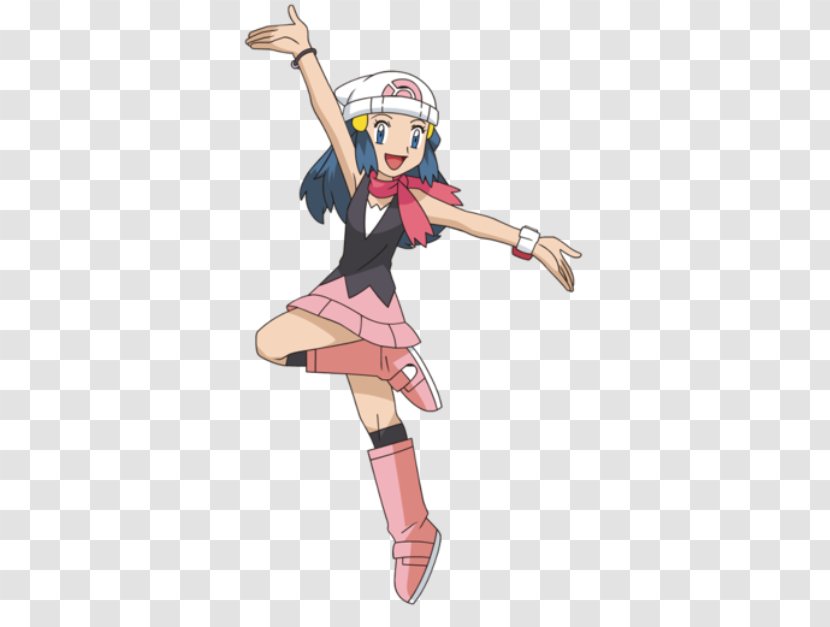 Pokémon Diamond And Pearl Dawn Ash Ketchum Platinum Pokemon Black & White - Cartoon - Pikachu Transparent PNG