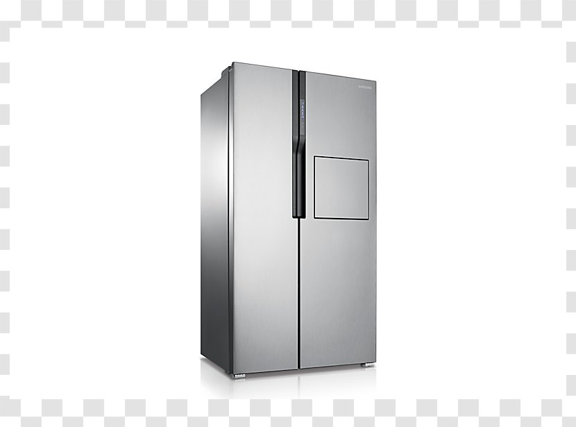 Refrigerator Frigorifico Side By SAMSUNG Cubic Foot Home Appliance - Samsung Srs583nls Transparent PNG